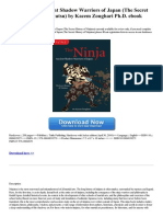 The Ninja: Ancient Shadow Warriors of Japan (The Secret History of Ninjutsu) by Kacem Zoughari Ph.D. Ebook