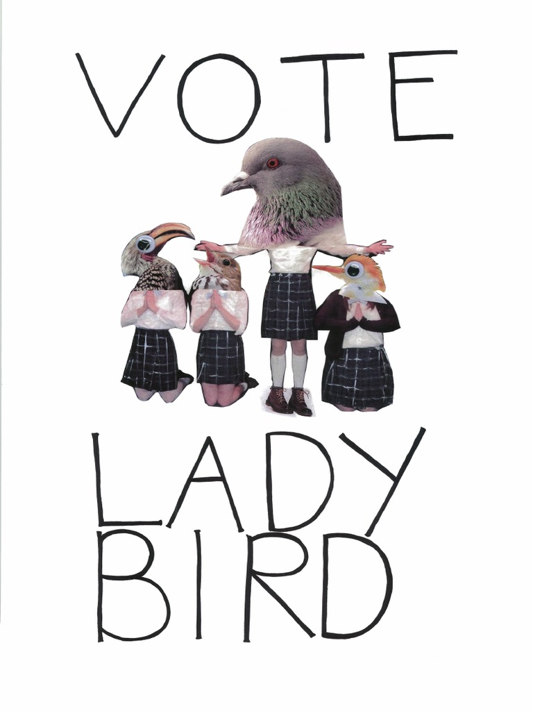 Lady Bird For President Printable Posters PDF | PDF