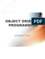 1.introduction To OOP