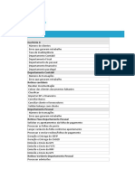 7.0 Planilha de Rotinas