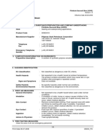 Material Safety Data Sheet: Flintkote Decoralt Blue (SOPE)