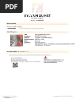 Sylvain Guinet: About The Artist