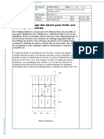 Exemple: Chaînage Des Barres Pour Éviter Une Ruine Disproportionnée