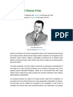 Biografia de Hugo Rafael Chávez Frías