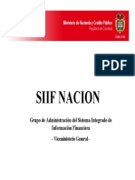 Sistema Integrado de Informacion Financiera SIIF PDF