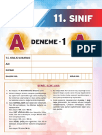 SNF Turkiye Geneli Deneme - 1 - A PDF