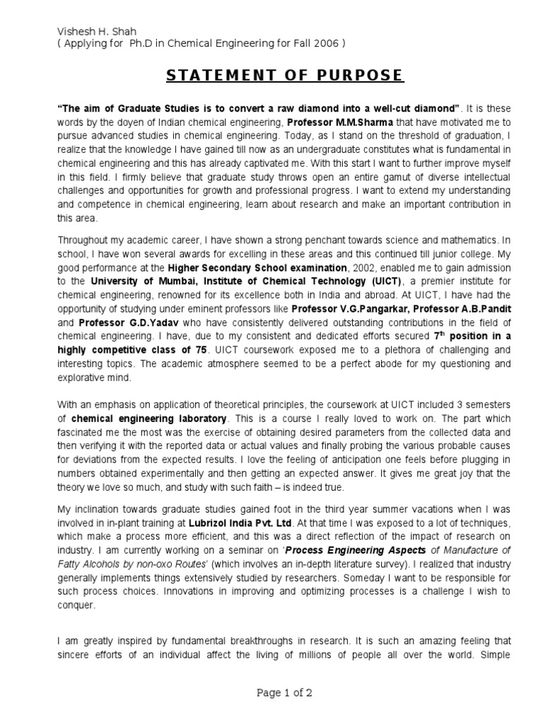 SOP Rugedit | Download Free PDF | Engineering | Graduate School
