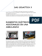 Alimentación de equipos médicos y elementos eléctricos en ambulancias