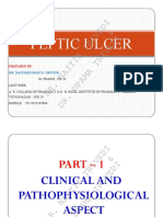 Peptic Ulcer - Naitik Trivedi PDF