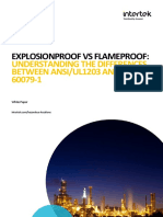 Intertek Explosionproof Vs Flameproof IEC 60079 1 and UL 1203 PDF
