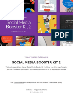 Social Media Booster Kit 2: Thank You For Purchasing