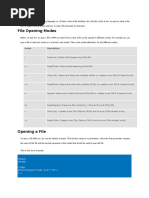 file handling