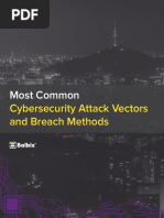 Most Common Attack Vectors