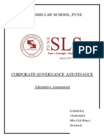 Symbiosis Law School, Pune: Corporate Governance and Finance