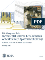 FEMA 398 Incremental Seismic Rehabilitation of Multifamily Apartment Buildings