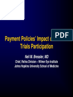 Payment Policies' Impact On Clinical Trials Participation: Neil M. Bressler, MD