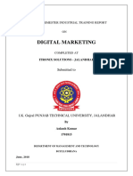 DIGITAL MARKETING Submitted To PDF
