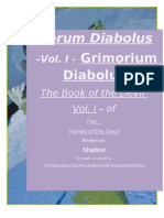 Grimorium Diabolus (The Book of The Devil I)