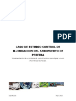 Narrativa y Resumen Ejecutivo Propuestas Del Sistema de Control de Iluminacion