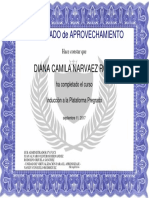 Inducción A La Plataforma Pregrado - 4.3. Certificado de Aprovechamiento