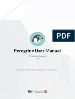 Peregrine User Manual: Technology Preview