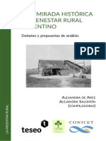 Una Mirada Histórica Al Bienestar Rural Argentino PDF