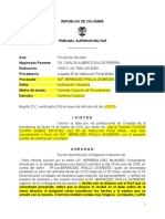 TSM 156471 Del 24-May-10 Inutilización Voluntaria Confirma Cesación Por Atipicidad MP. Carlos Dulce