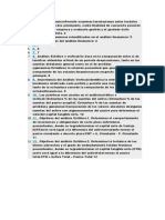 El análisis financieroPermite examinar lasrelaciones entre losdatos de los dos esta