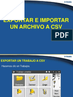 Exportar e Importar Trabajo en TA PDF
