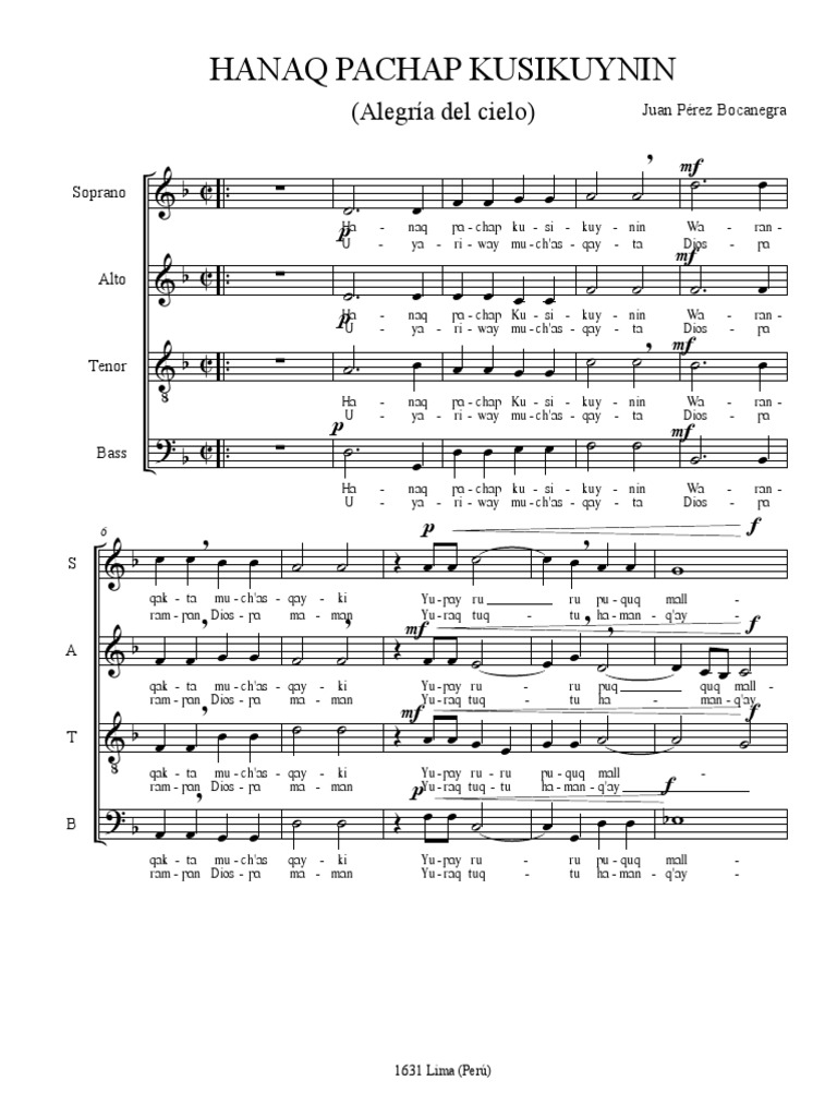 4 Hanaq Pachap Kusikuynin Completa Pdf