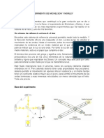 Experimento de Michelson y Morley