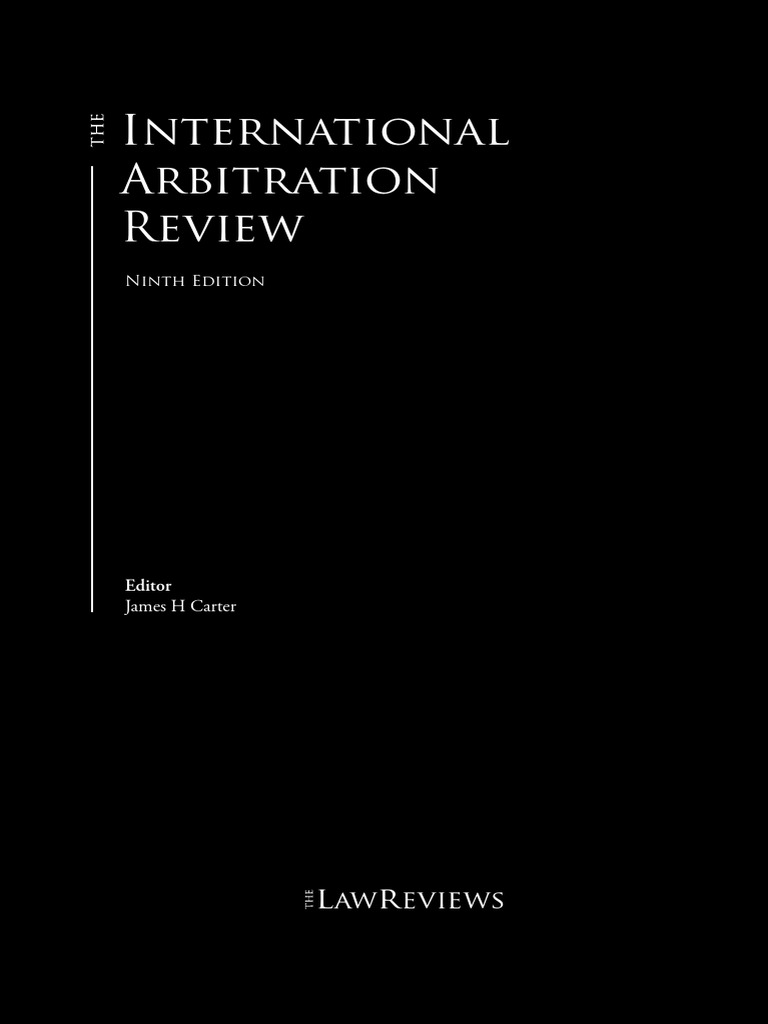 GAR 100 - 13th Edition - Global Arbitration Review