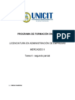 Mercadeo II, Tarea 4