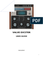 Valve Exciter: User Guide