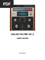 Valve Filter Vf-1: User Guide