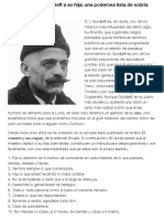 82 consejos de Gurdjieff para vivir libremente