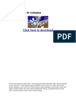 Tom Si Jerry in Romana PDF
