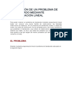 Resolución de Un Problema de Transbordo Mediante Programación Lineal