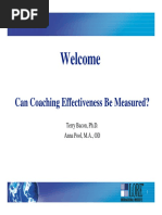 Coaching Effectiveness