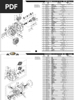 (Tranmission Part) Parts List-IC Forklift 4-5T To Check