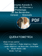 Queratometría, Indicaciones, Contraindicaciones (Dra. Morayma Acevedo) .pptx2019