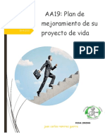 Plan de Mejoramiento de Su Proyecto de Vida