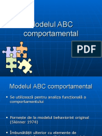 Modelul ABC Comportamental
