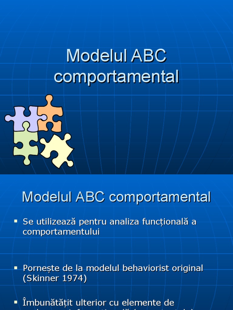 Modelul ABC Comportamental | PDF