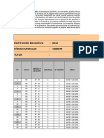 Reporte X Tutoria