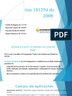 Resolución 181294 de 2008