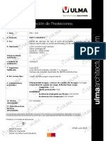 Declaración de Prestaciones - Familia SELF PDF