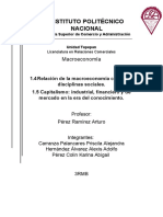 Macroeconomía y disciplinas sociales