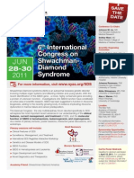 Sixth International Conference On Shwachman-Diamond Syndrome