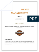 Brand Management: Case Study